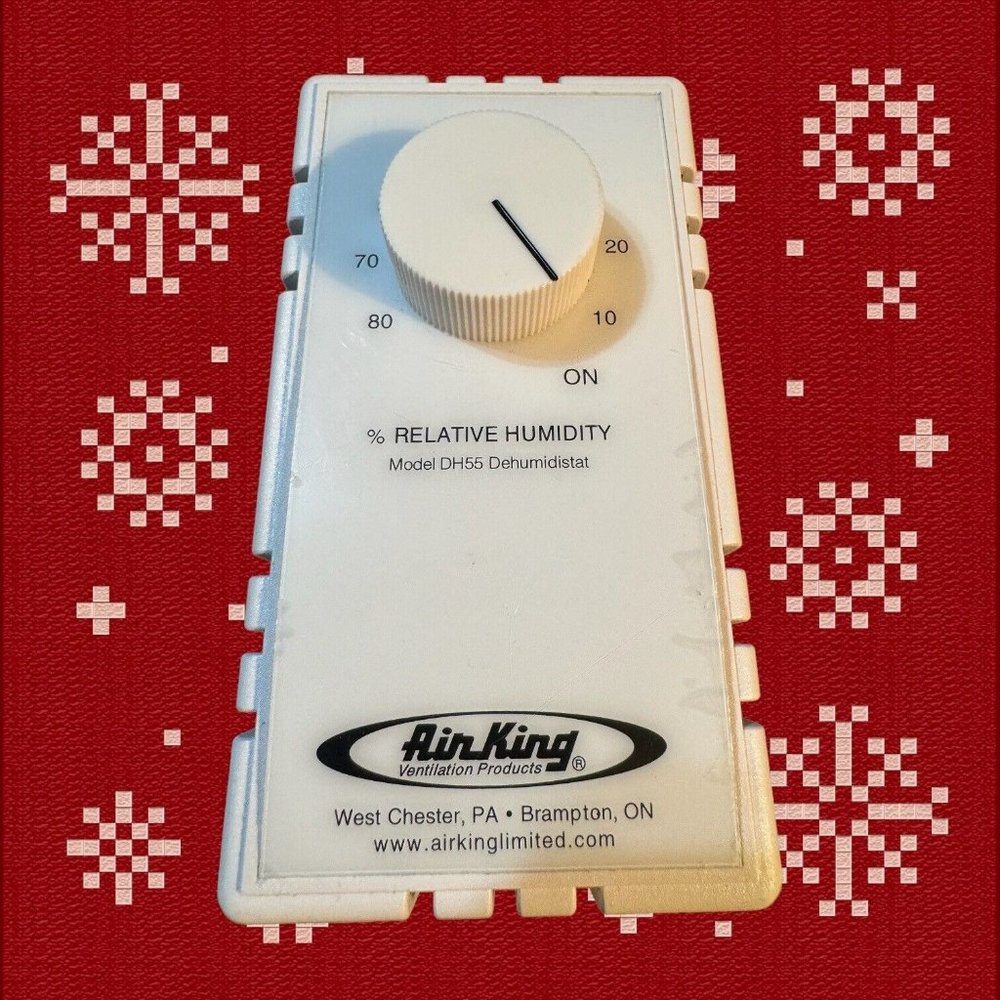 Air king DH55 Specialty Control Switches, Rotary Dial, Dehumidistat Control